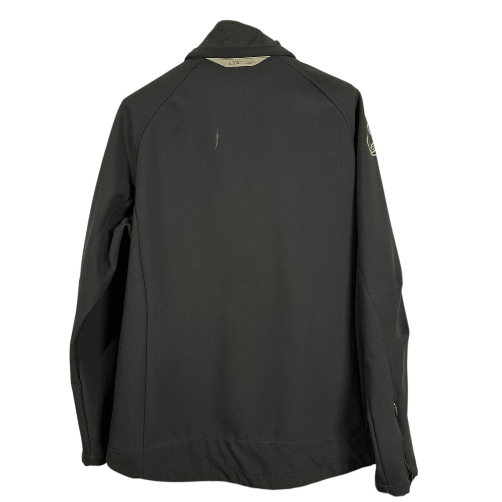 Alpinestars Men's XL Biker Jacket Neoprene Stretchy Fleece Lined Vented Zip Up - Picture 2 of 16